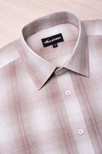 Sage Vintage Micro-checked shirt
