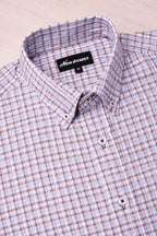 Coastal Seersucker Check Shirt