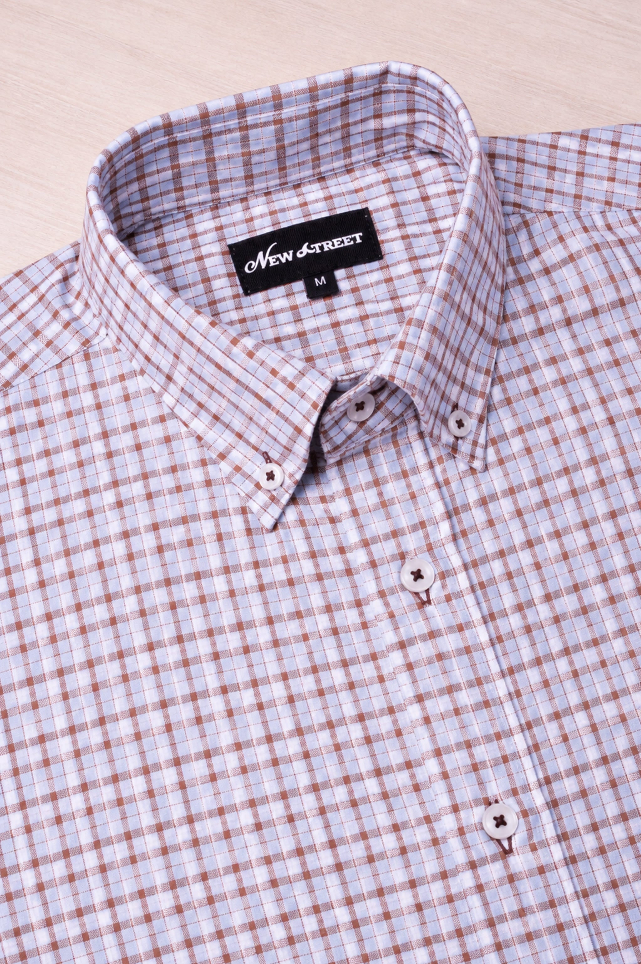 Coastal Seersucker Check Shirt