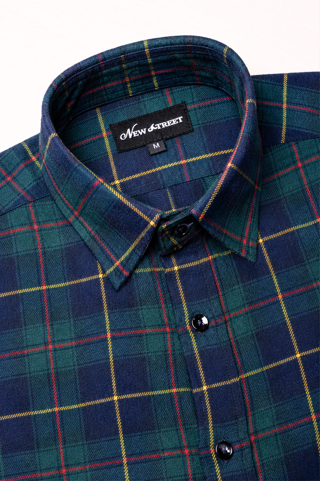 Green Tartan checked shirt