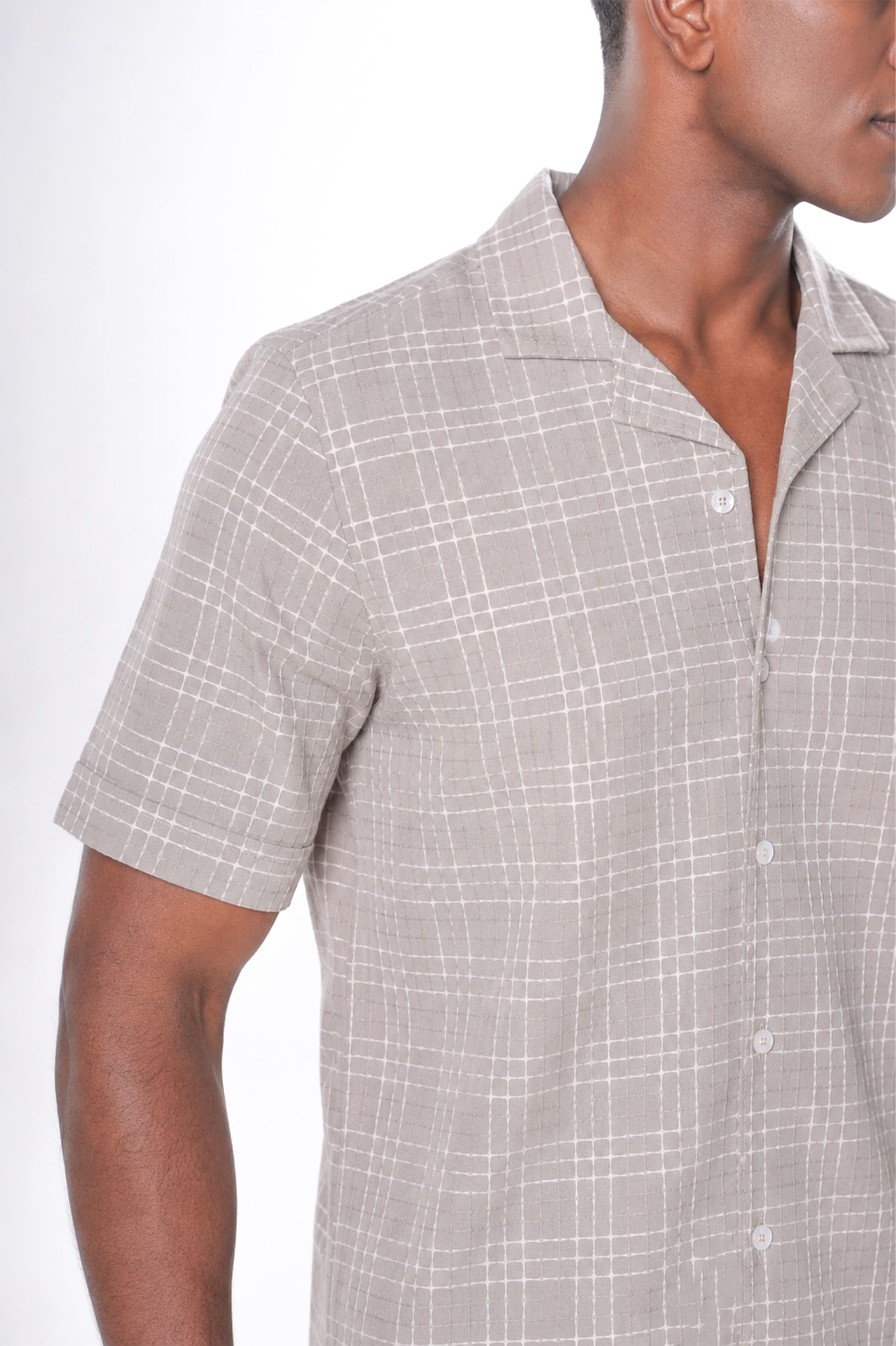 Sandal wood Resort collar shirt