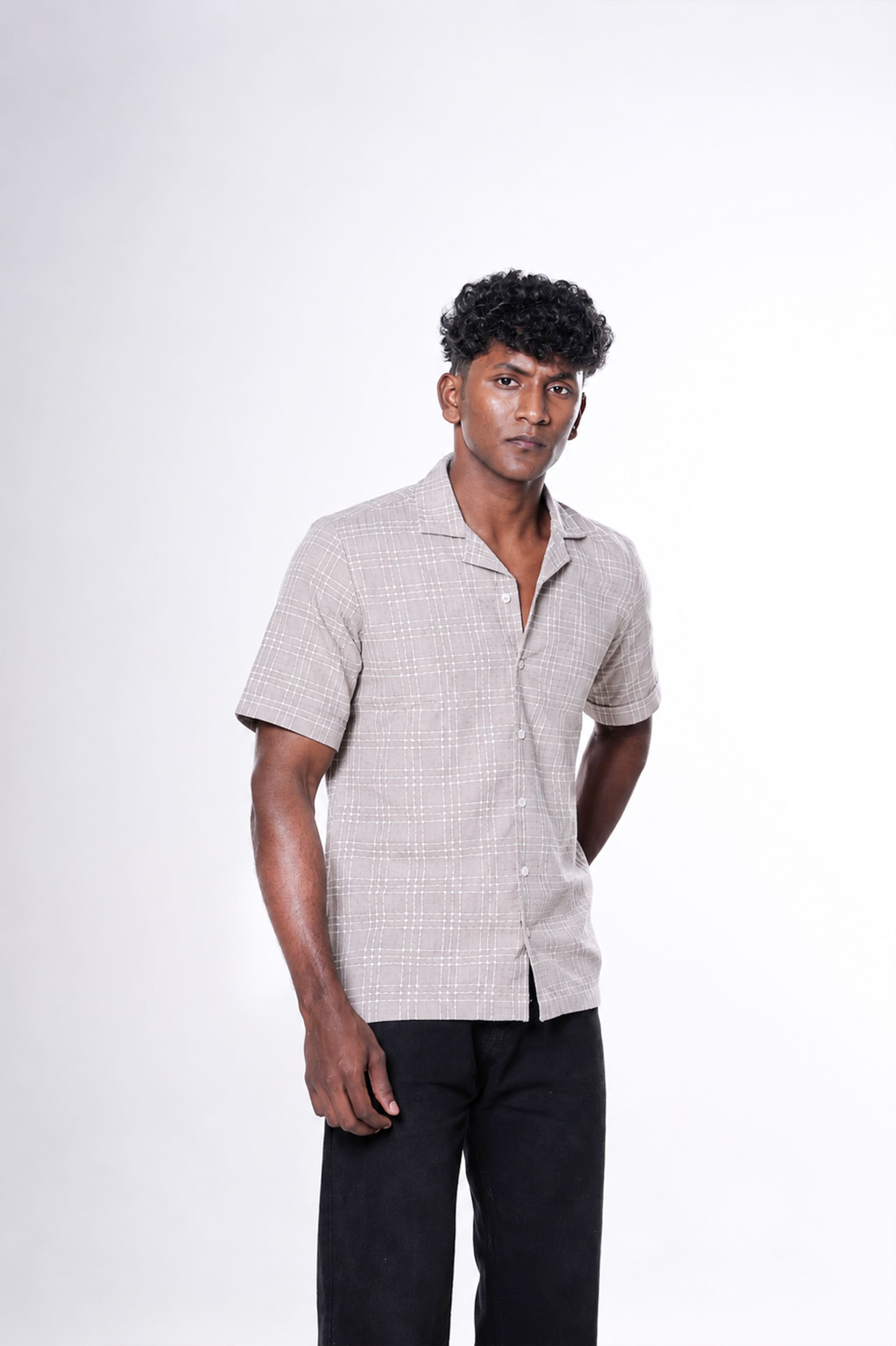 Sandal wood Resort collar shirt