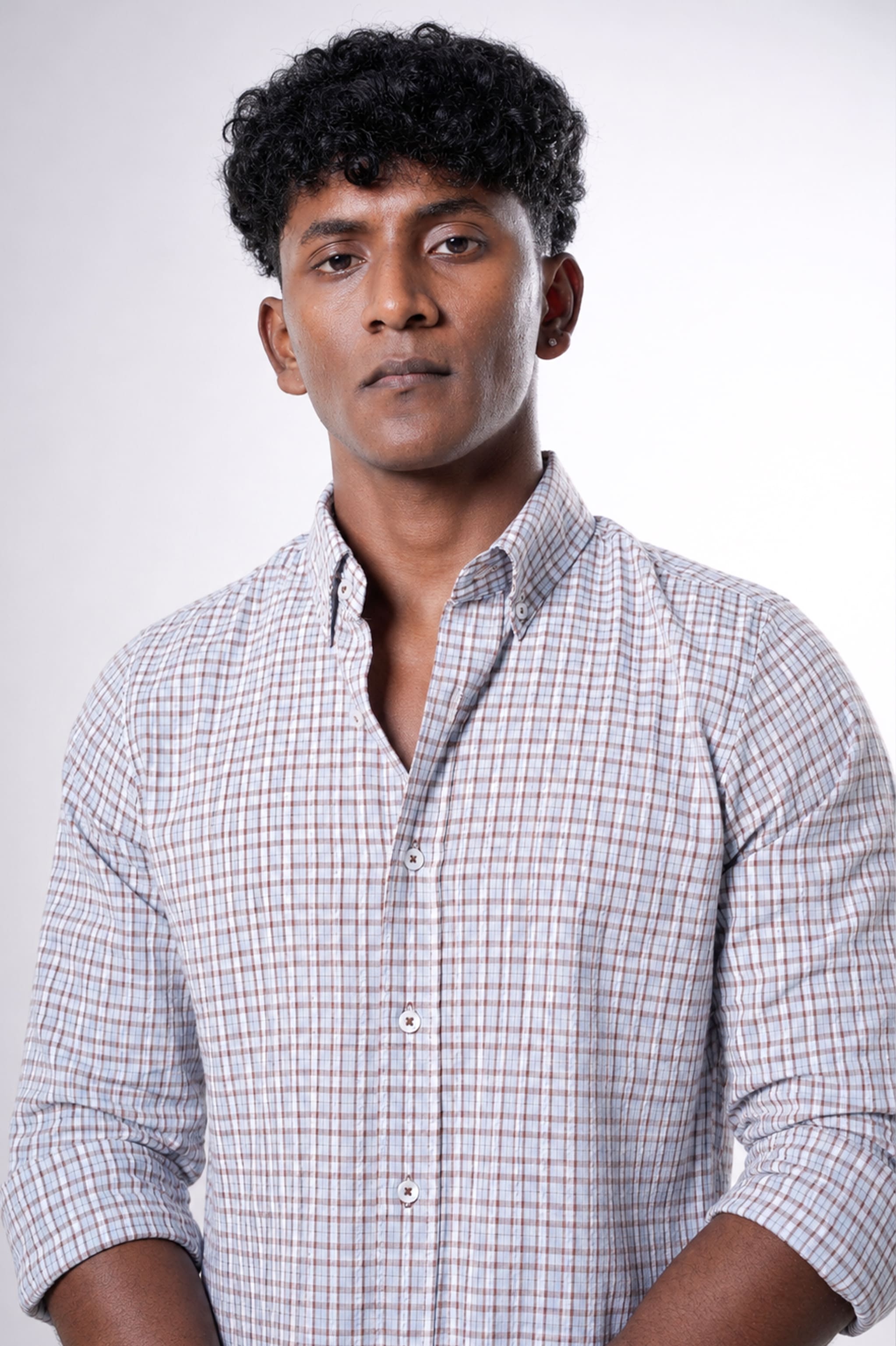 Coastal Seersucker Check Shirt