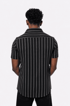Midnight Black Stripe – Half Sleeve