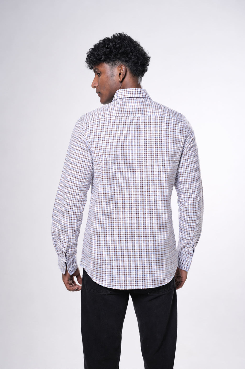 Coastal Seersucker Check Shirt