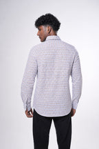 Coastal Seersucker Check Shirt