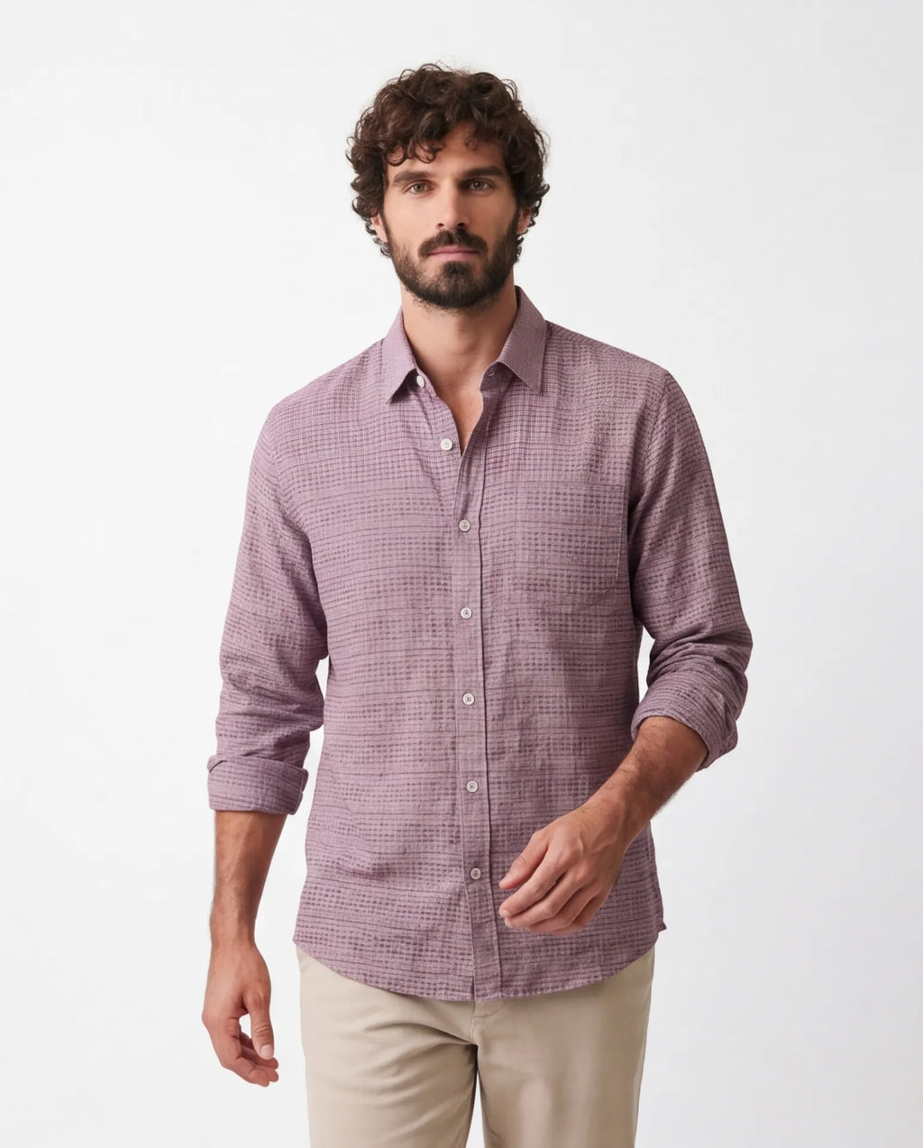 Crinckle Texture Shirt
