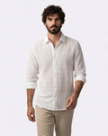 White - Crinckle Texture Shirt