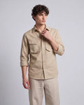 Ivory Cream - Mono Utility Shirt