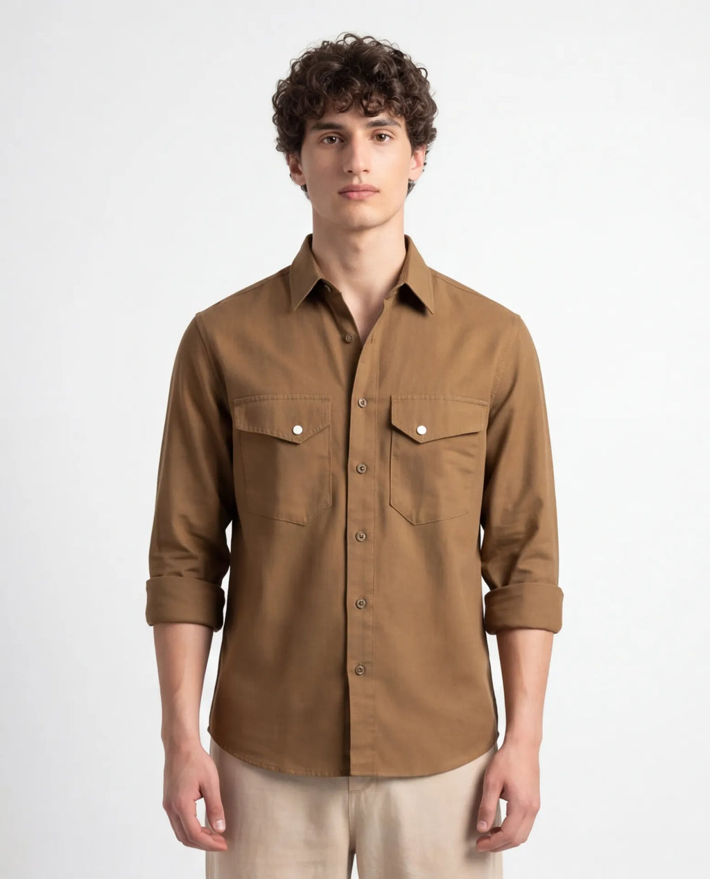 Desert Khaki - Mono Utility Shirt