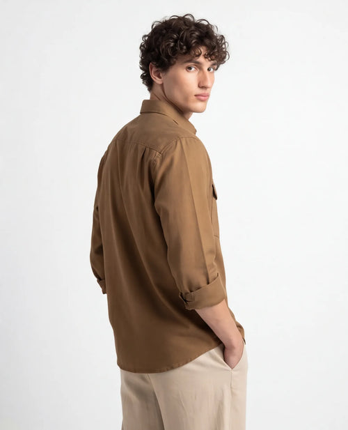 Desert Khaki - Mono Utility Shirt