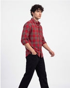 Roven Cotton Checked Shirt