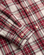 Red Heritage Plaid Cotton Shirt