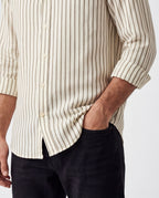 Espresso Horizon Striped Shirt