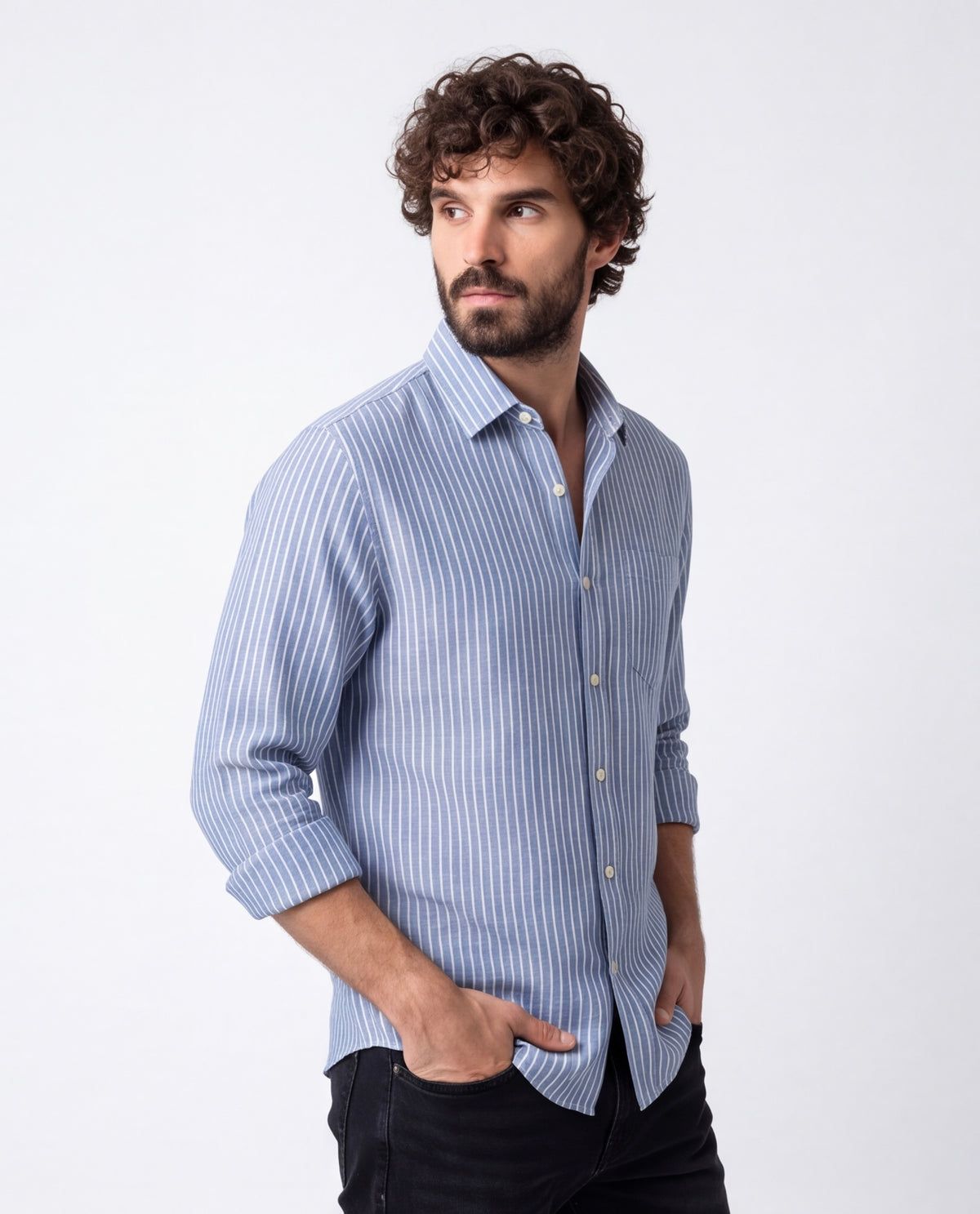 Blue Stripe Riviera Shirt