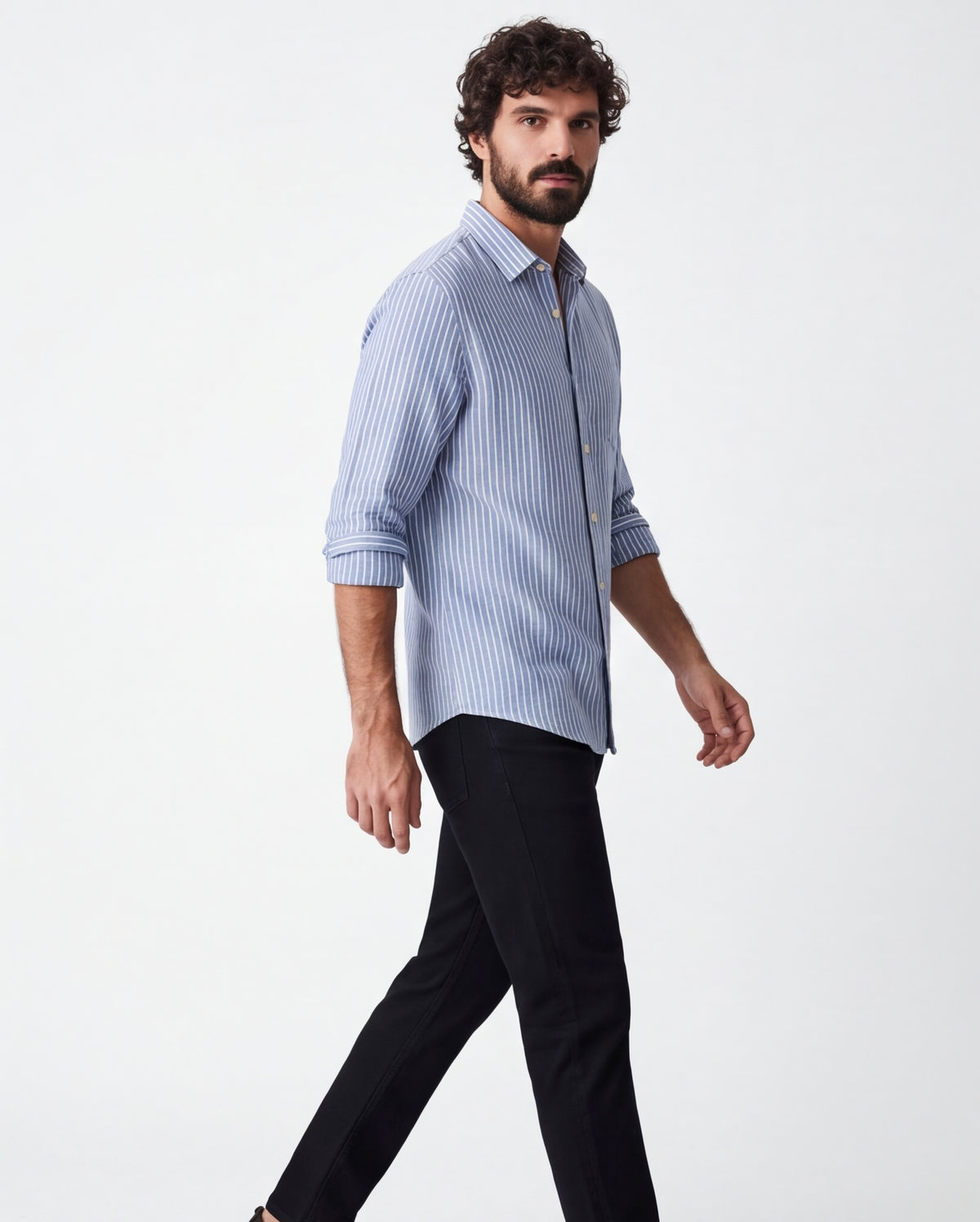 Blue Stripe Riviera Shirt