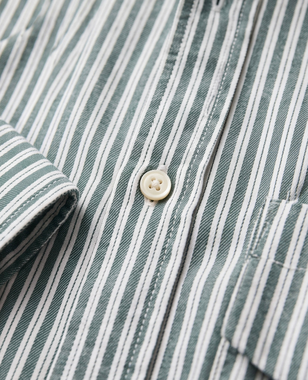 Verdant Cotton Stripe Shirt