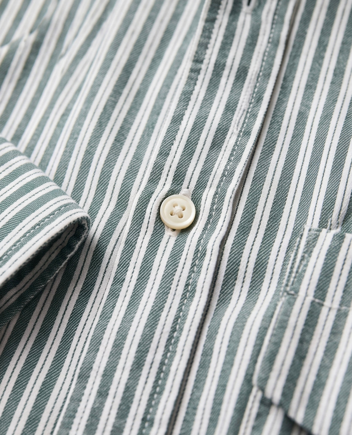 Verdant Cotton Stripe Shirt