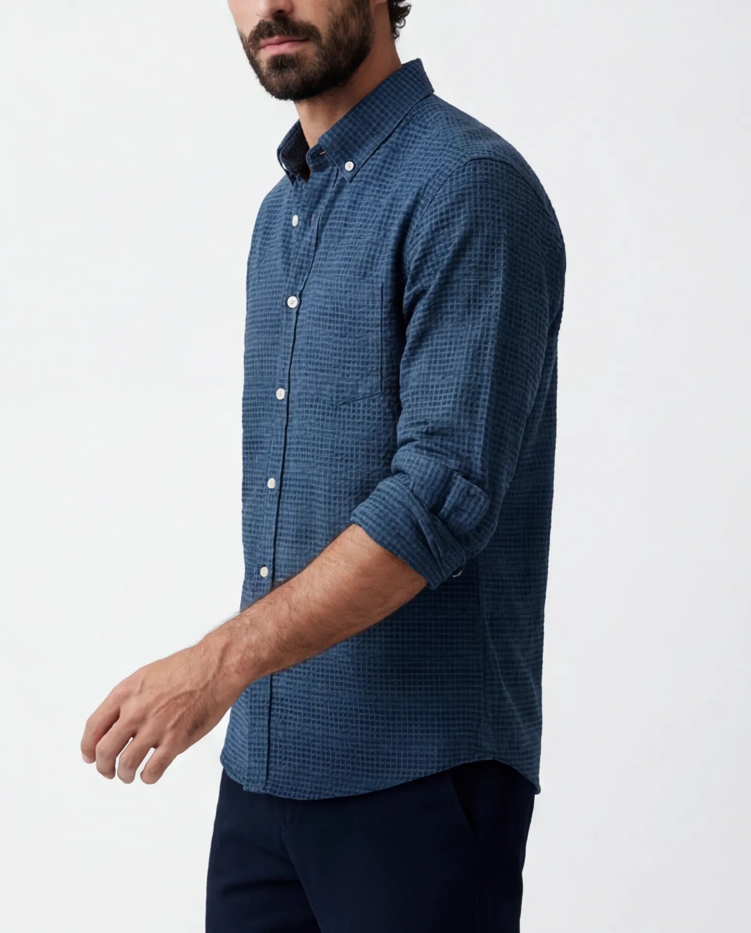 Crinckle Texture Shirt