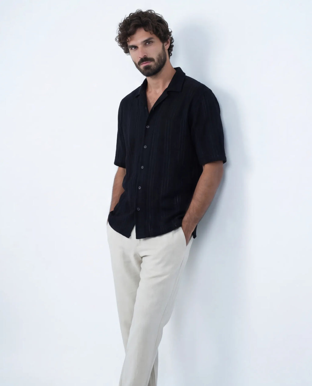 Open Knit Shirt