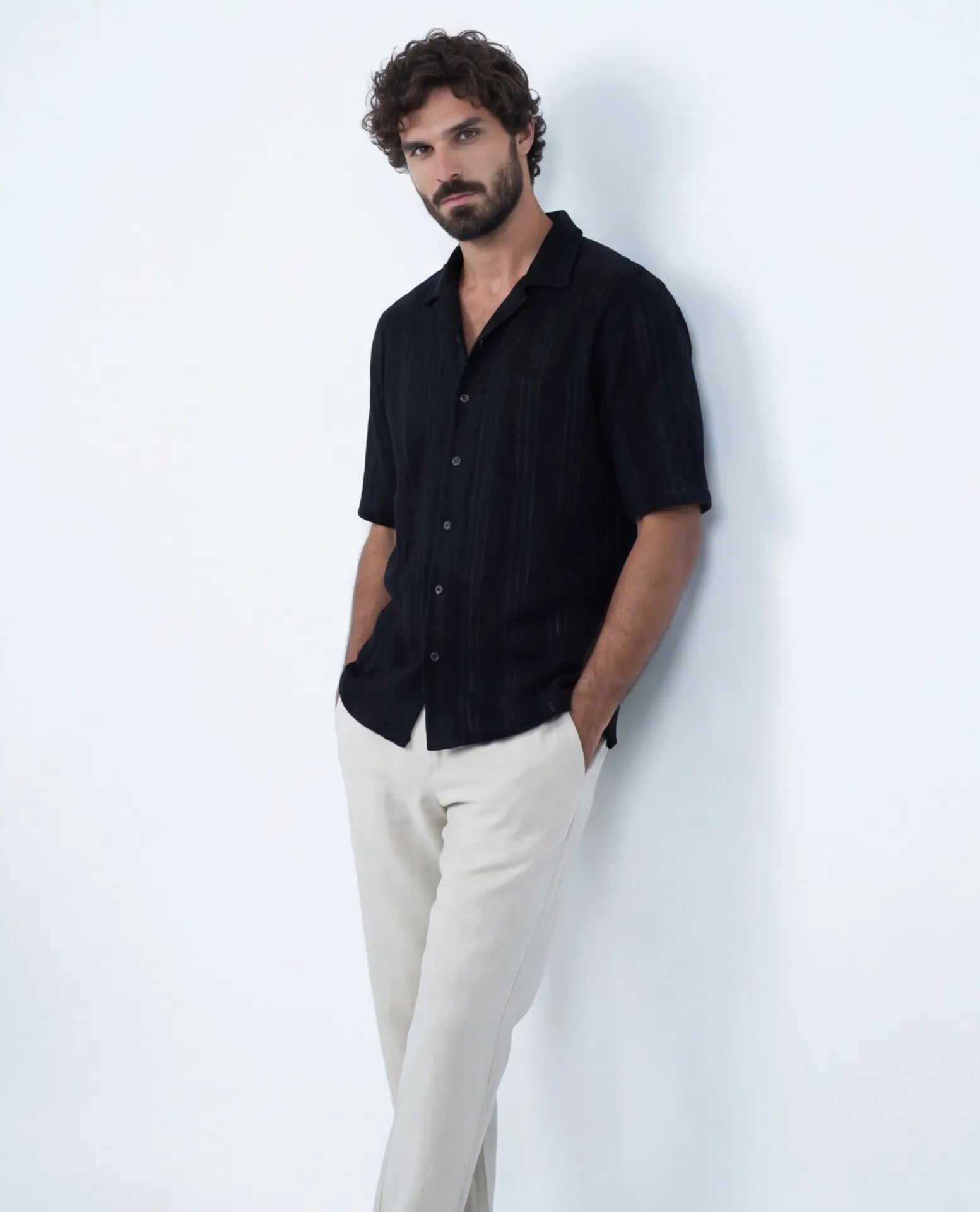 Open Knit Shirt