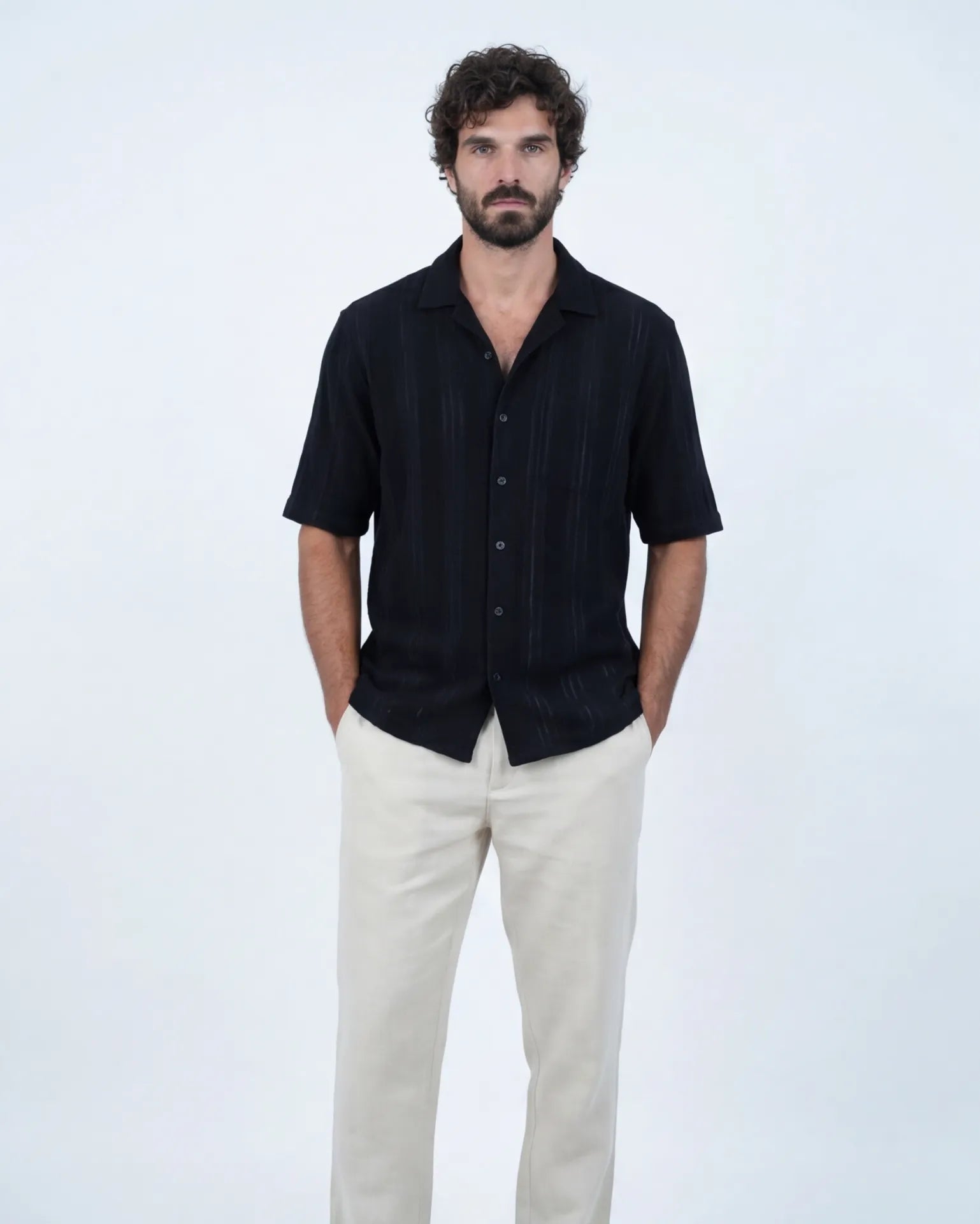 Open Knit Shirt