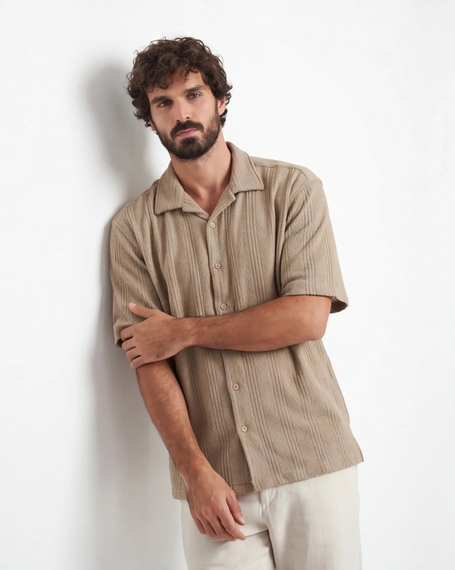 Open Knit Shirt
