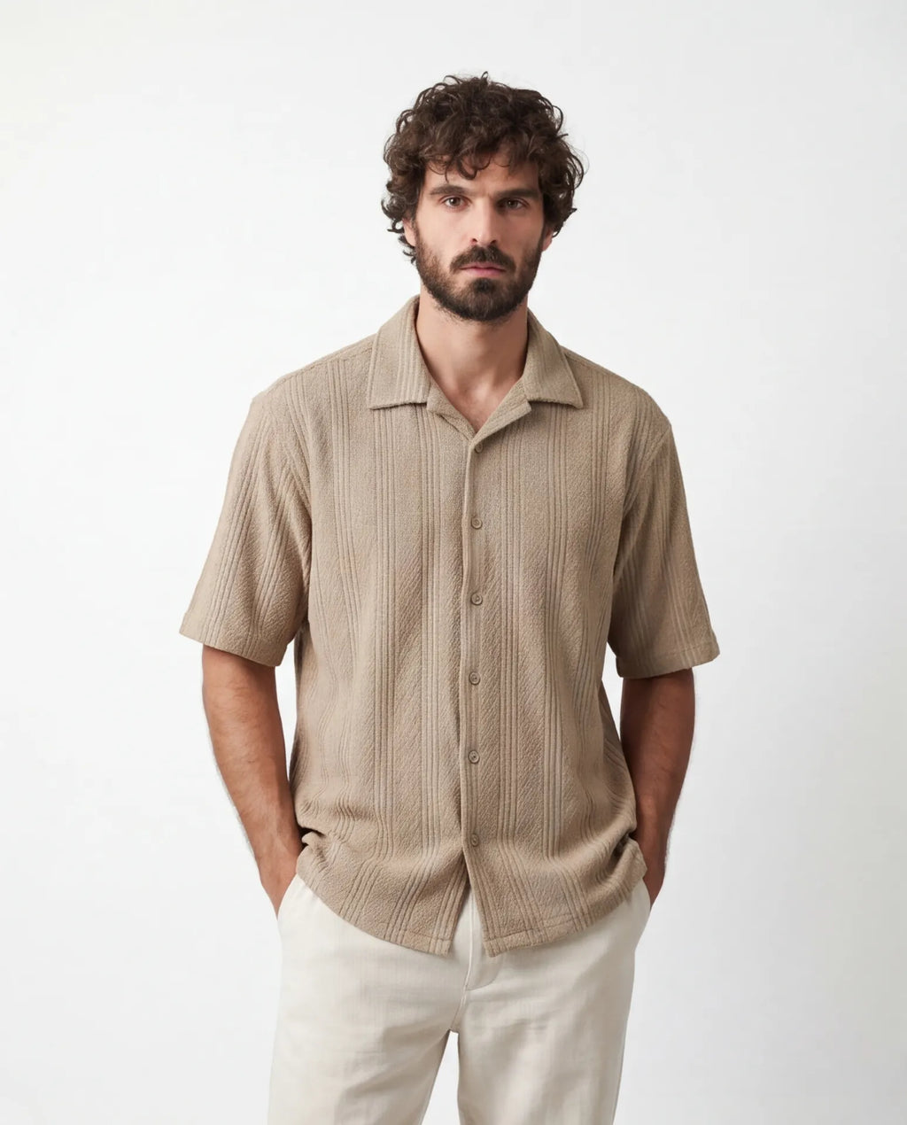 Open Knit Shirt