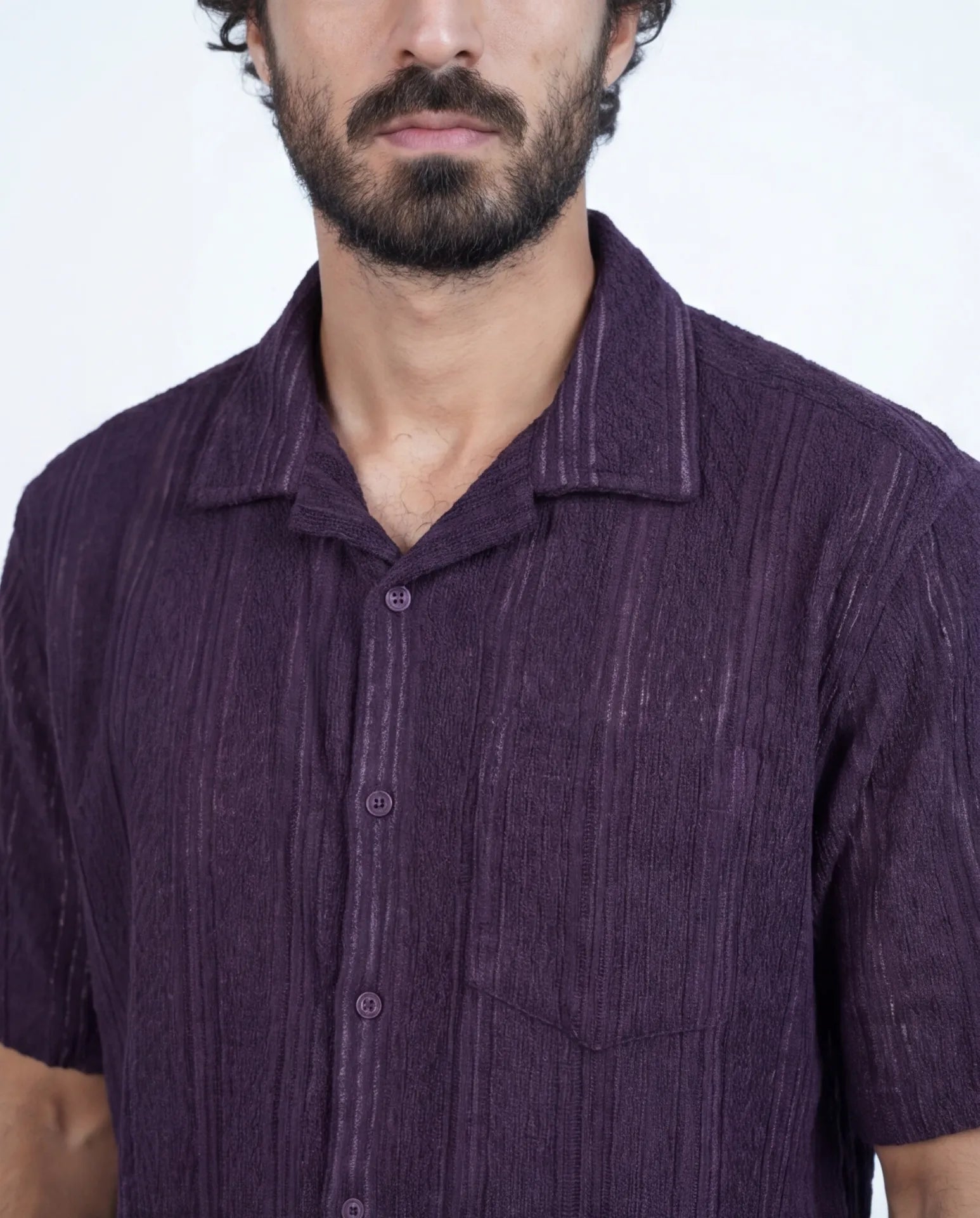 Open Knit Shirt