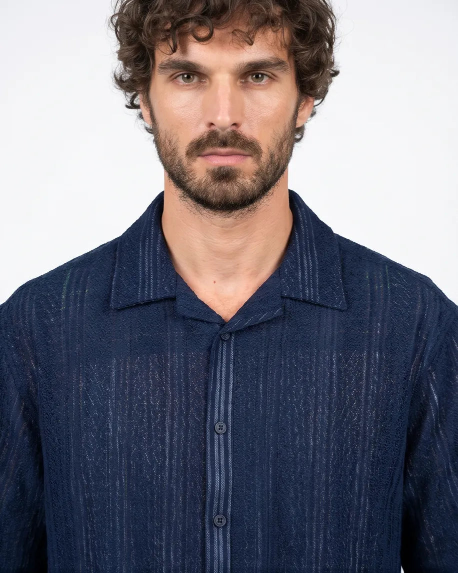 Open Knit Shirt