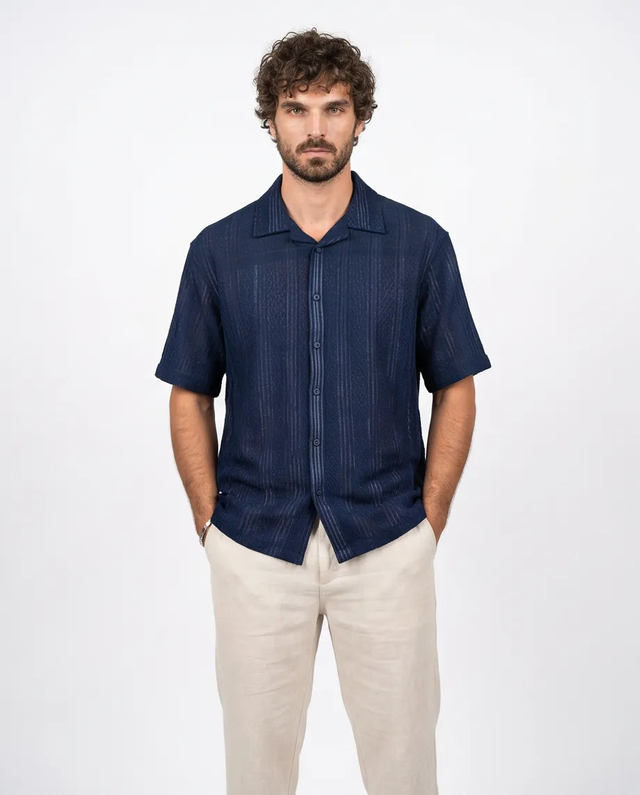 Open Knit Shirt