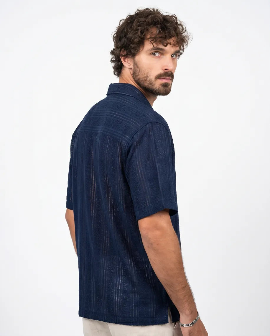 Open Knit Shirt