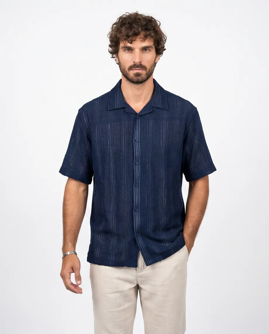 Open Knit Shirt