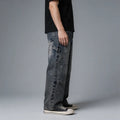 Panel Baggy Denim - Smoke Grey