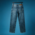 Relaxed Fit Denim - Mid Blue